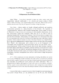 Yves Citton Collapsonauts Need Medianarchists