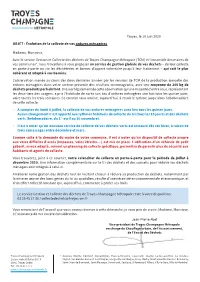 Évolution De La Collecte De Vos Ordures Ménagères Madame