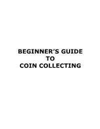 Beginner's Guide to Coin Collecting