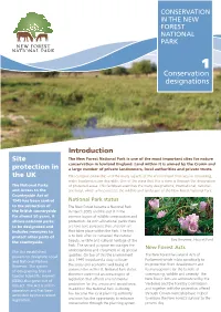 Conservation Designations Crab Tree Bog