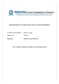 Department of Computer Science and Engineering