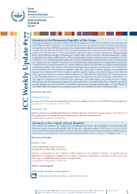 ICC W Eekly Update #177