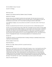 Not Your Mother's Library Transcript Episode 5