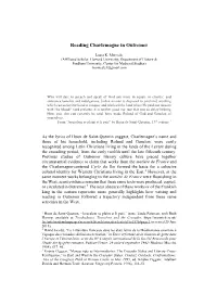 Reading Charlemagne in Outremer.Pdf
