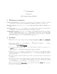 7. Convergence