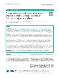 Comparative Genomics and Association Analysis Identifies