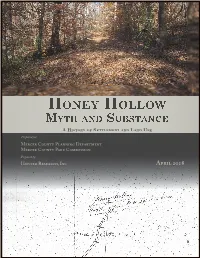 Honey Hollow: Myth and Substance