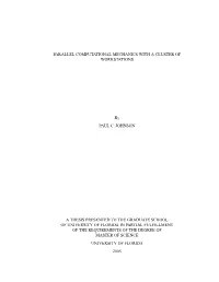 Parallel Computational Mechanics with a Cluster of Workstations