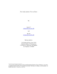 Forecasting Analysts' Forecast Errors By