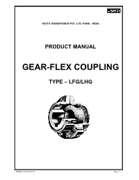 Gear-Flex Coupling