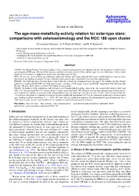 The Age-Mass-Metallicity-Activity Relation for Solar-Type Stars: Comparisons with Asteroseismology and the NGC 188 Open Cluster D
