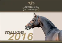 Stallions Dates 2016