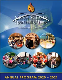 ANNUAL PROGRAM 2020 – 2021 Contents 2020