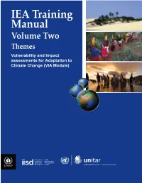 The IEA Climate Change VIA Module.Pdf