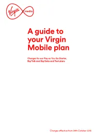 A Guide to Your Virgin Mobile Plan