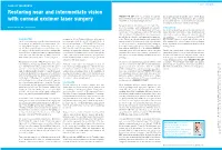 Restoring Near and Intermediate Vision with Corneal Excimer Laser
