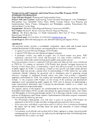 TCSP Application