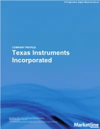 Texas Instruments Incorporated