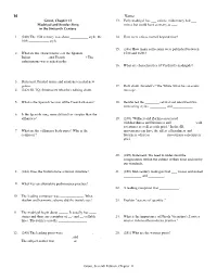 16 Name______Grout, Chapter 11 13