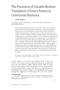 The Functions of Socialist Realism