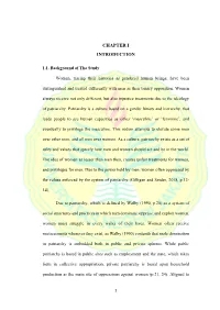 Chapter I Introduction