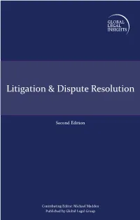 Litigation & Dispute Resolution