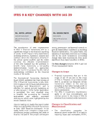 Ifrs 9 & Key Changes with Ias 39