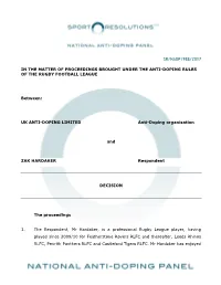 Procedural Rules