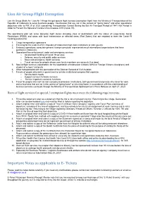 Lion Air Group Flight Exemption Important Notes As Applicable to E