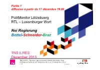 Nei Regierung Bettel-Schneider-Braz