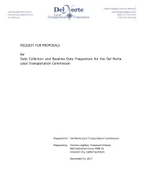Data Collection RFP V3