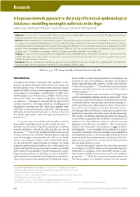 A Bayesian Network Approach to the Study of Historical Epidemiological