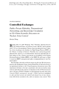 Controlled Exchanges: Public-Private Hybridity, Transnational Networking