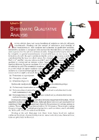 Systematic Qualitative Analysis