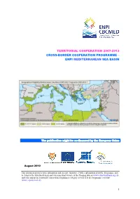 Information Leaflet “Cross-Border Cooperation Programme ENPI