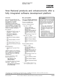New Rational Products and Enhancements Offer a Fully Integrated Software Development Platform