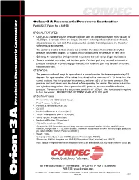 Orion 3A Manual
