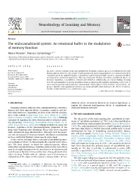 The Endocannabinoid System