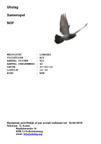 Uitslag Samenspel