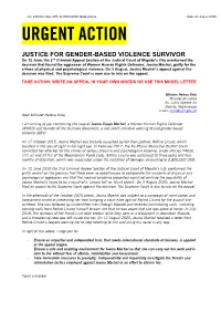 Urgent Action
