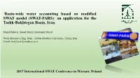 Basin-Wide Water Accounting Based on Modified SWAT Model (SWAT-FARS): an Application for the Tashk-Bakhtegan Basin, Iran