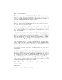 We Thank the Reviewers for Their Helpful Feedback, Which Has Improved Our Manuscript. in the Interactive Discussion, We Have Replied to Each Reviewer Directly
