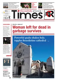 Woman Left for Dead in Garbage Survives