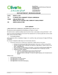 Department Memorandum