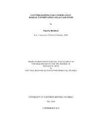 DIGITAL CONSERVATION ATLAS CASE STUDY by Timothy Burkhart