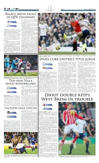 Diouf Double Keeps West Brom in Trouble