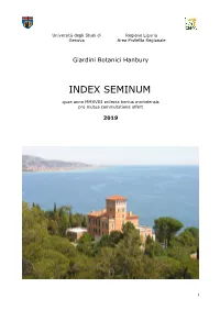 Index Seminum