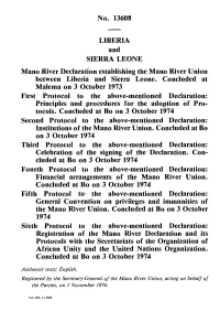 Mano River Union (MRU)