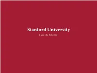 Stanford University Caso De Estudio Stanford University