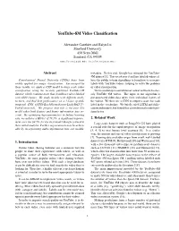 Youtube-8M Video Classification